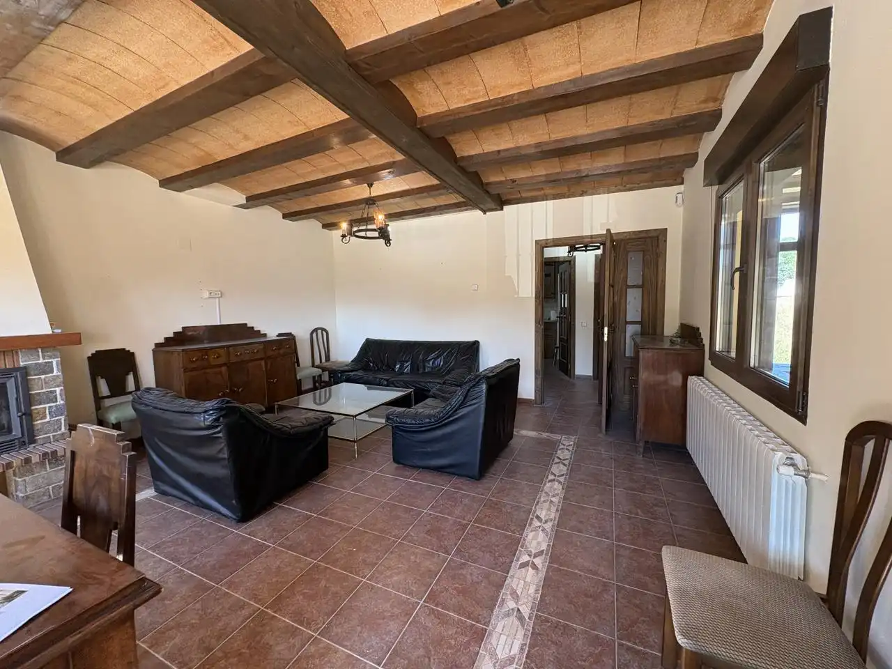 Living room of Detached homes for rent in El Berrueco  with Heating, Private garden and Storage room