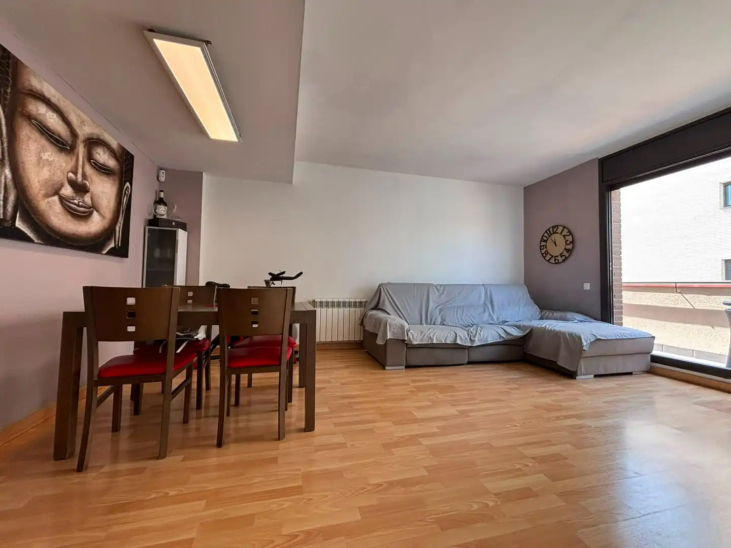 Sala de estar de Ático en venta en Badalona con Aire acondicionado, Calefacción y Trastero