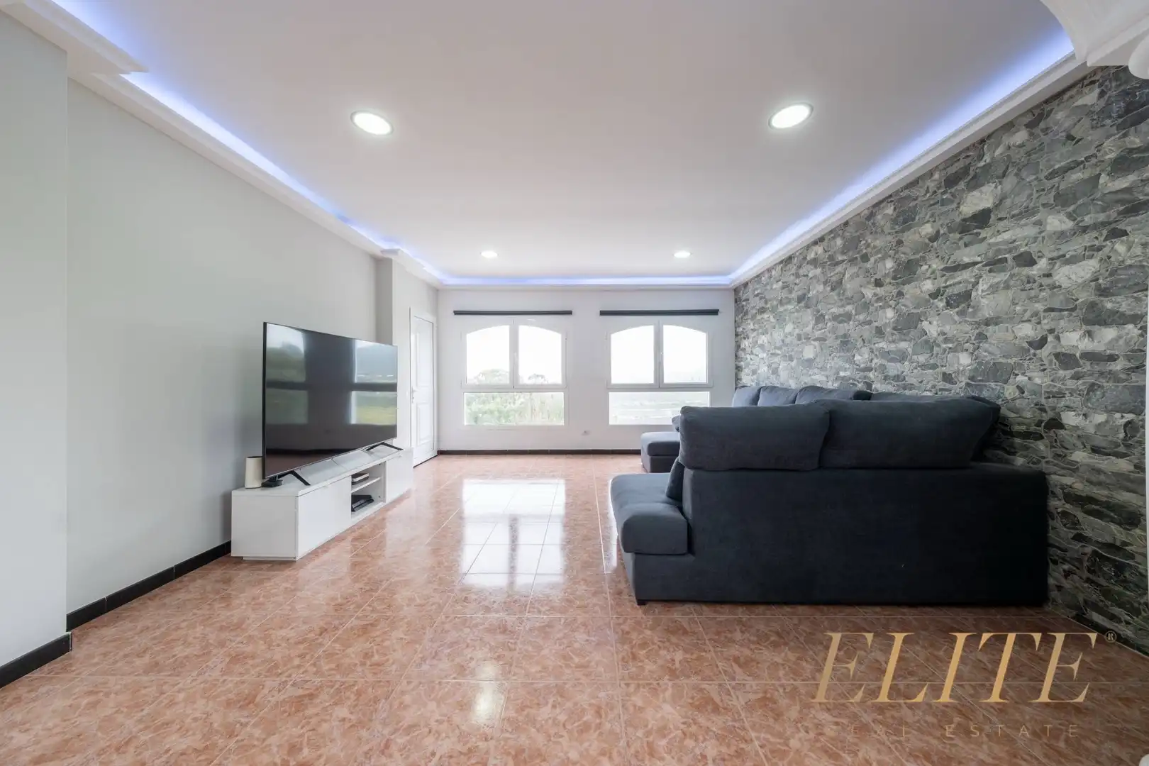 Sala d'estar de Casa adosada en venda en Las Palmas de Gran Canaria