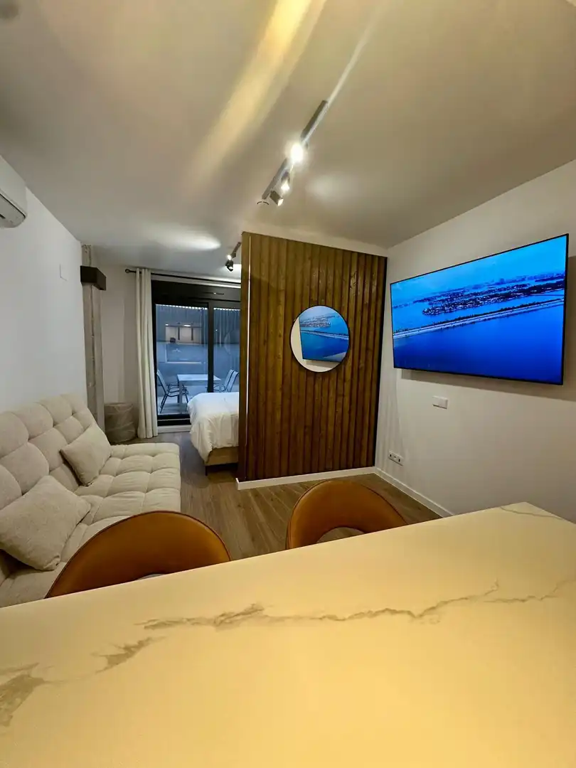 Living room of Lofts for rent in San Sebastián de los Reyes  with Air Conditioner, Heating and Private garden