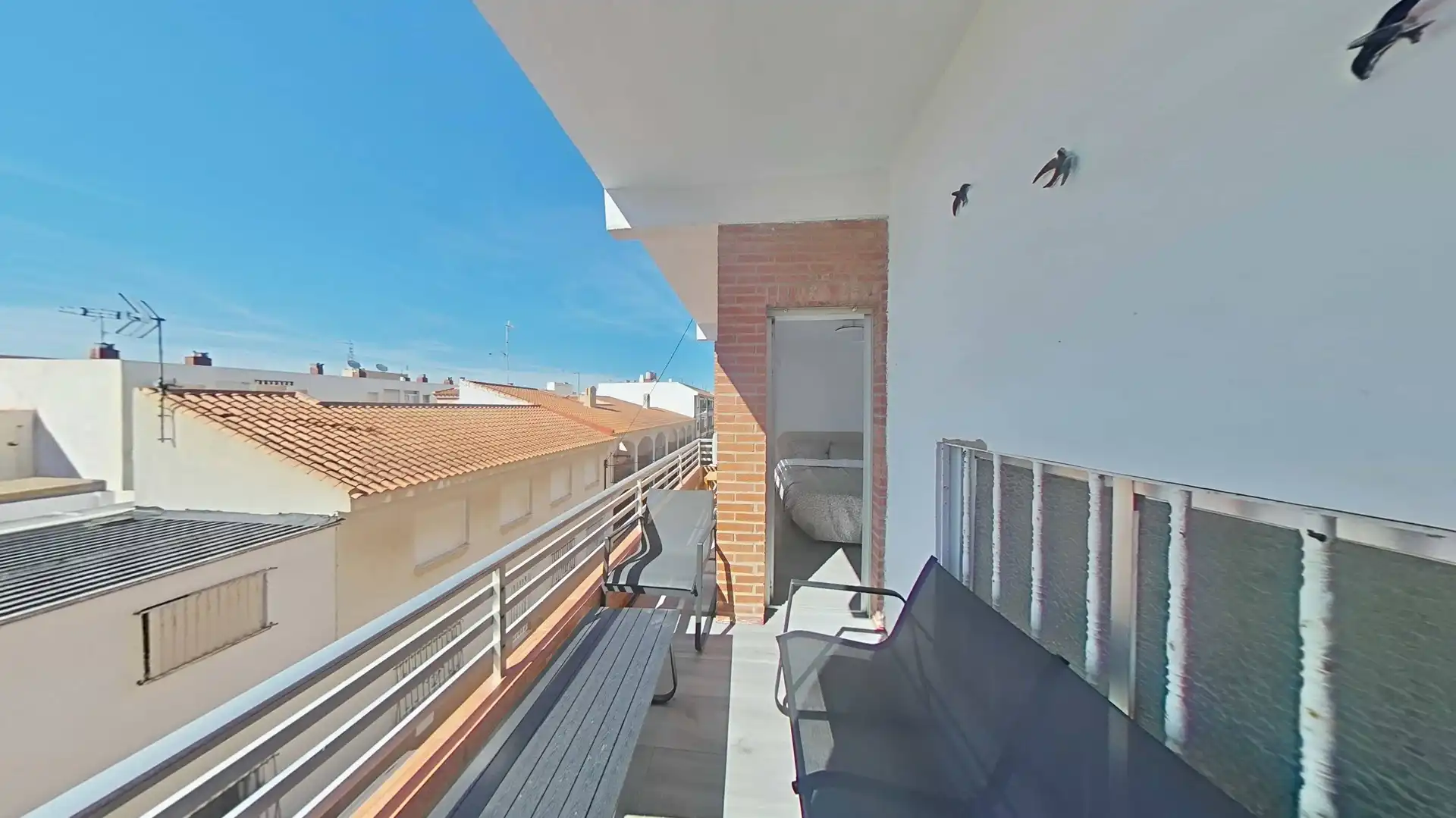 Terraza de Apartamento en venta en San Pedro del Pinatar con Parquet