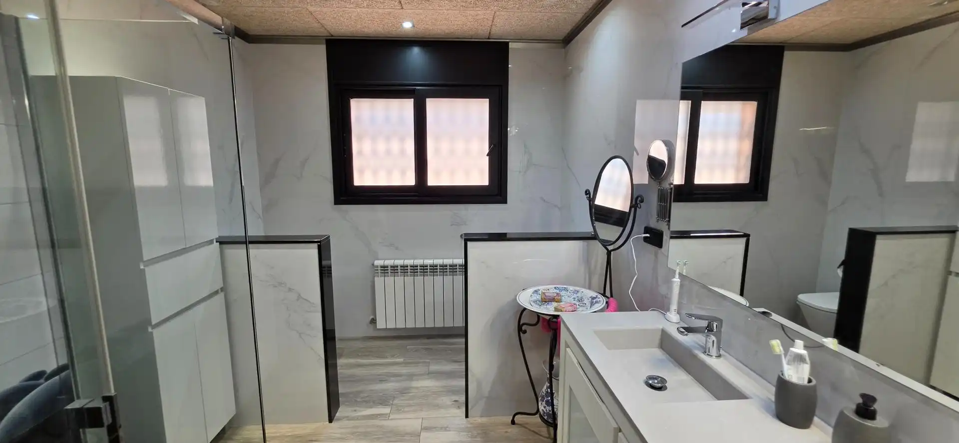 Baño de Casa o chalet en venta en Fogars de la Selva con Aire acondicionado, Calefacción y Terraza