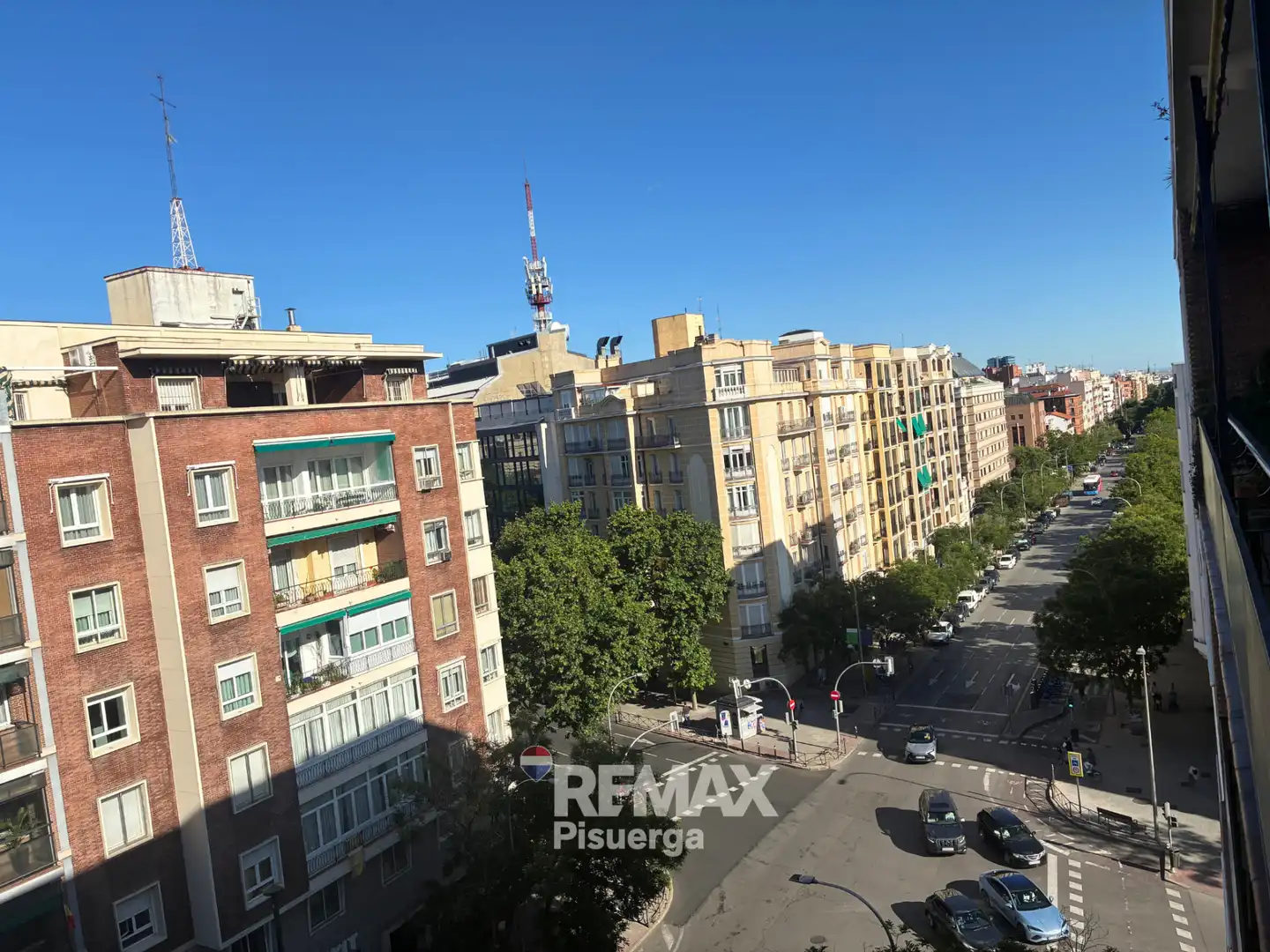 Vista exterior de Pis de lloguer en Madrid amb Aire condicionat, Terrassa i Moblat