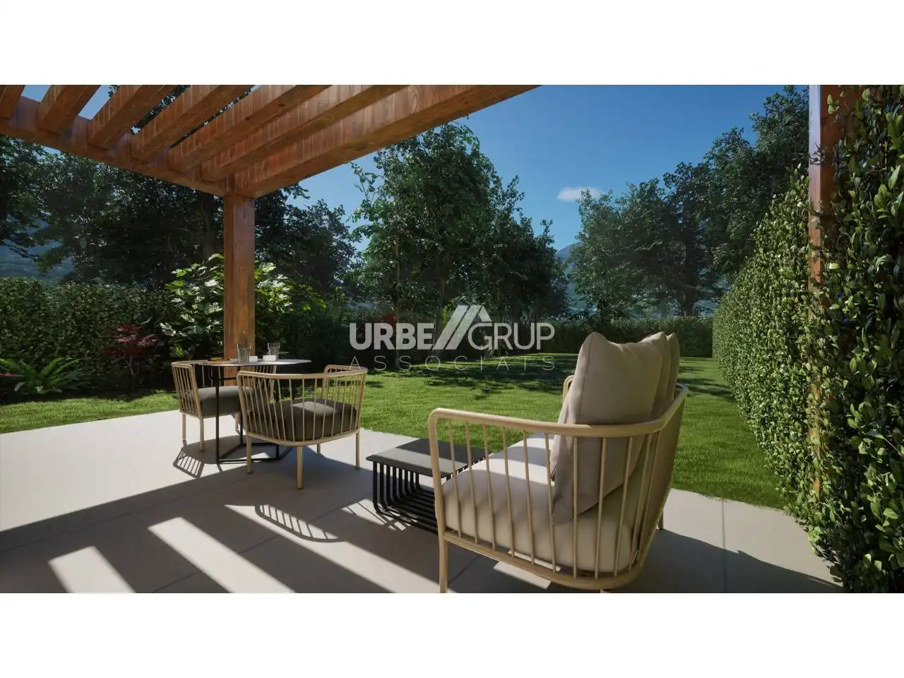 Terraza de Casa adosada en venta en Vacarisses con Aire acondicionado, Calefacción y Jardín privado
