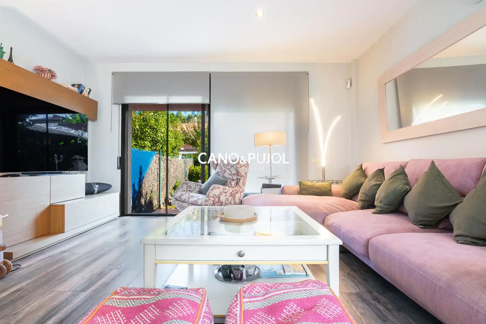 Sala de estar de Casa o chalet en venta en Terrassa con Aire acondicionado, Calefacción y Terraza