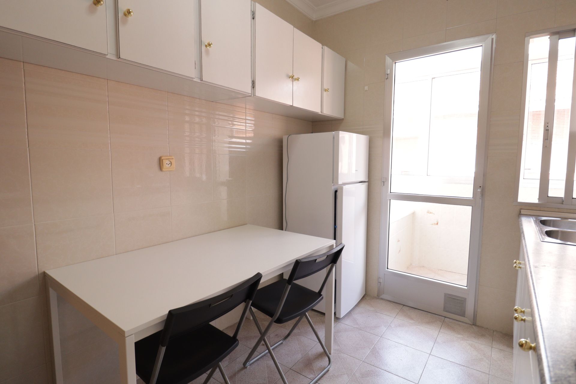 Kitchen of Flat for sale in Valladolid Capital  with Heating, Furnished and Balcony