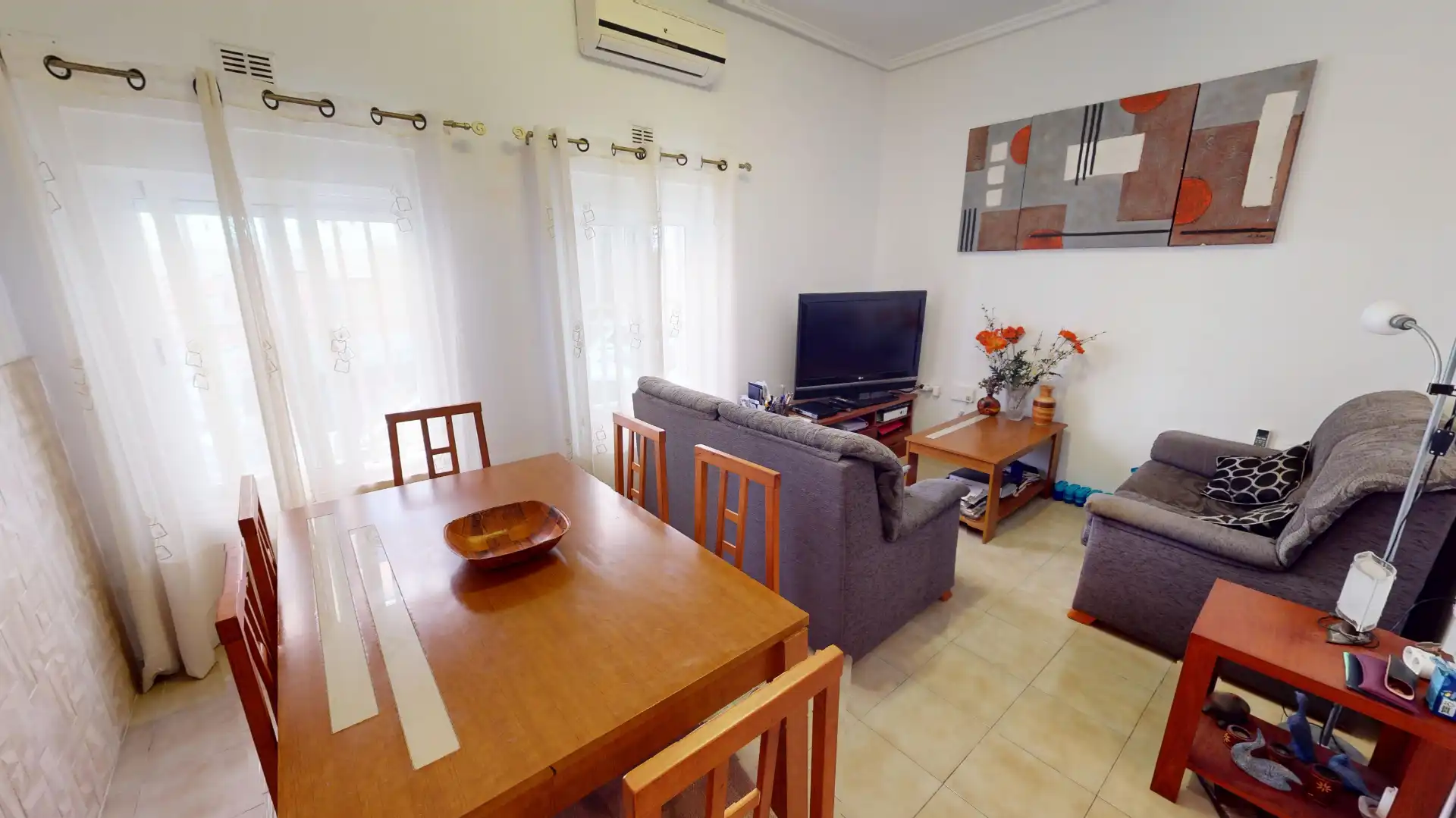 Sala d'estar de Pis en venda en Alicante / Alacant amb Aire condicionat
