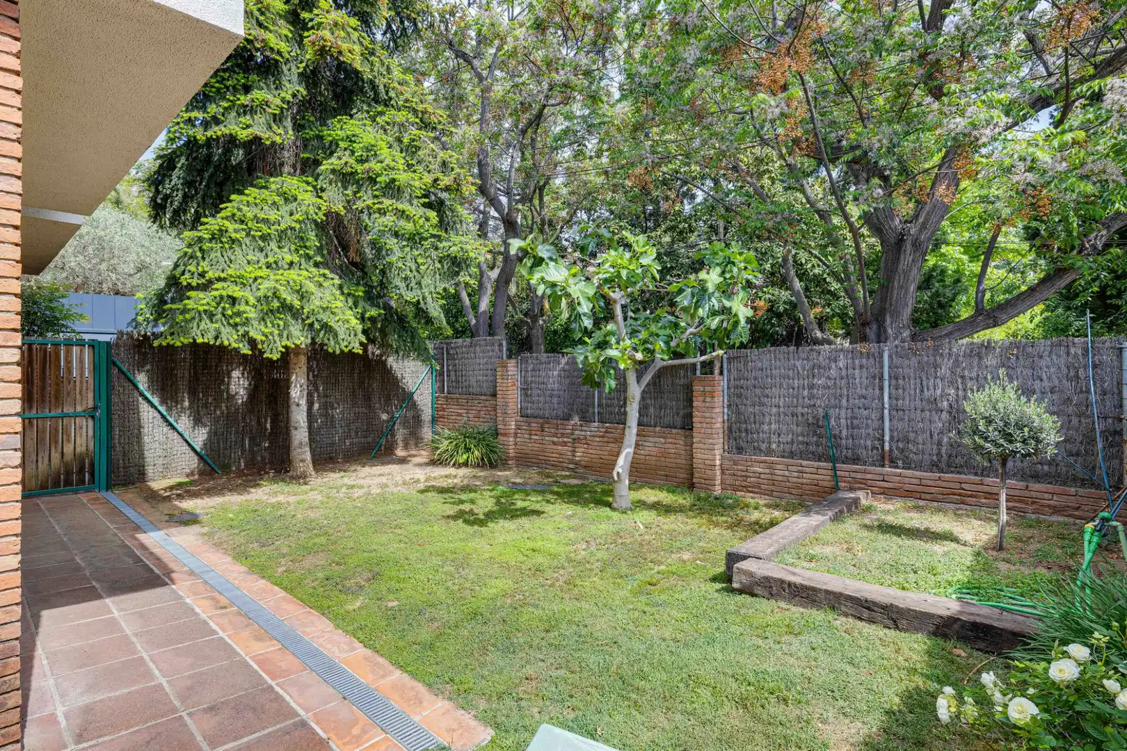 Jardín de Casa o chalet en venta en Sant Cugat del Vallès con Calefacción, Jardín privado y Parquet