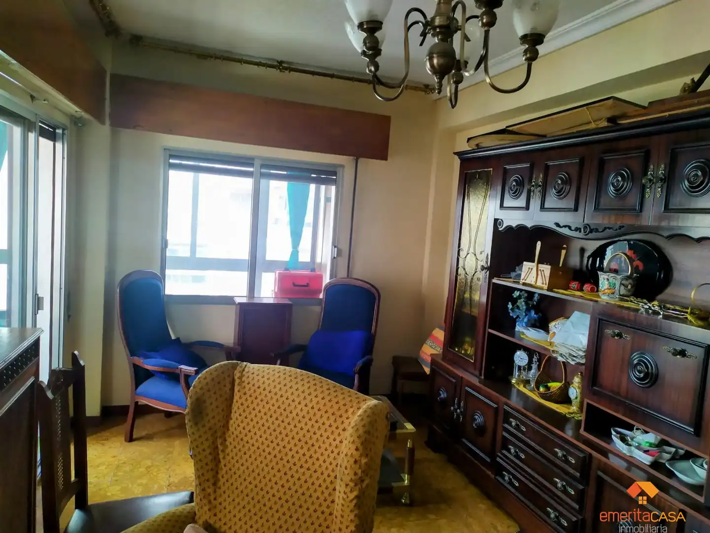 Sala de estar de Piso en venta en Cáceres con Aire acondicionado y Terraza