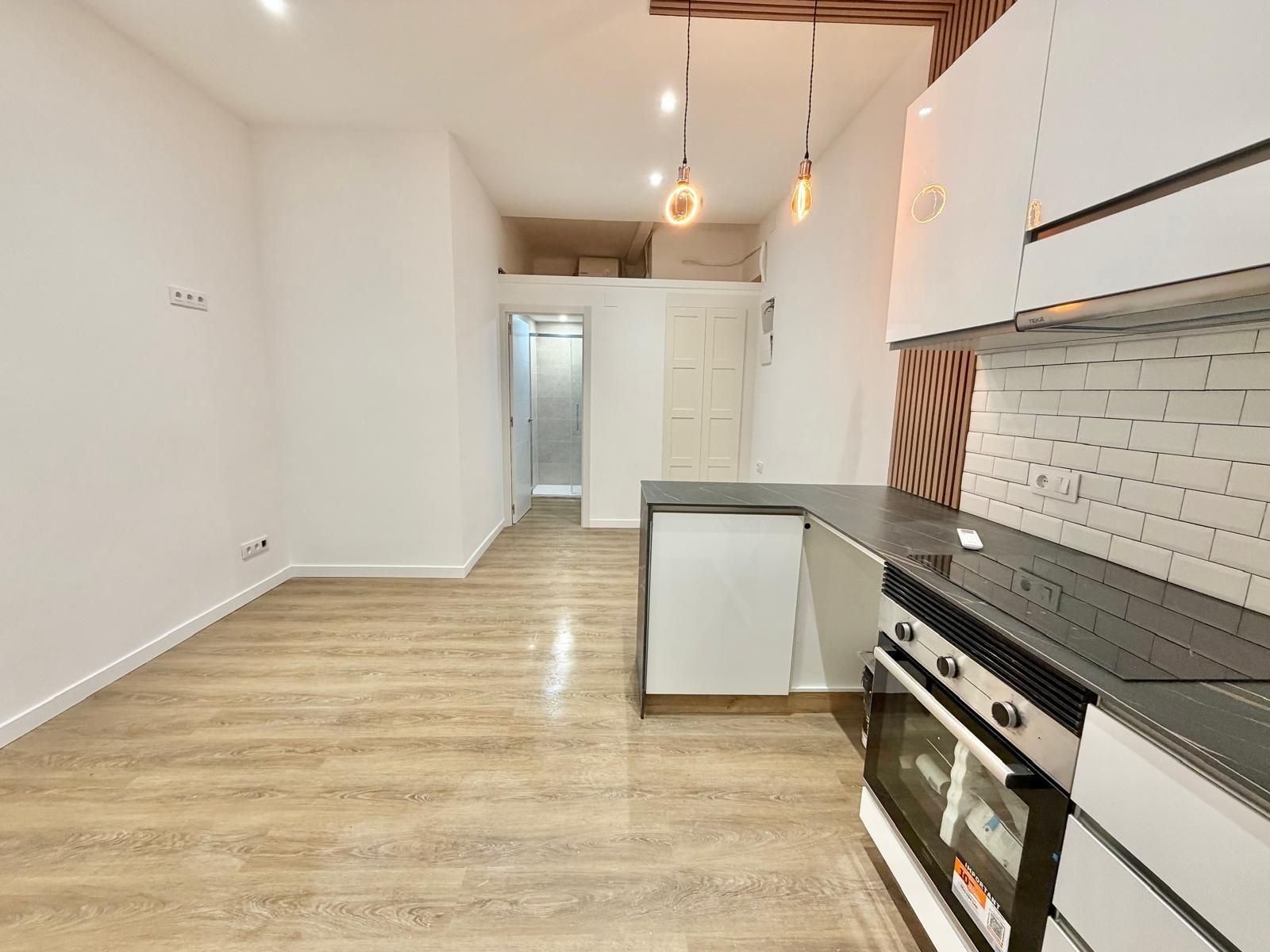 Cocina de Loft en venta en  Barcelona Capital con Aire acondicionado y Parquet