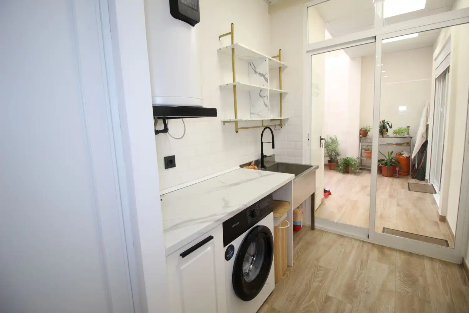 Kitchen of Flat for sale in Faura  with Air Conditioner, Terrace and Storage room
