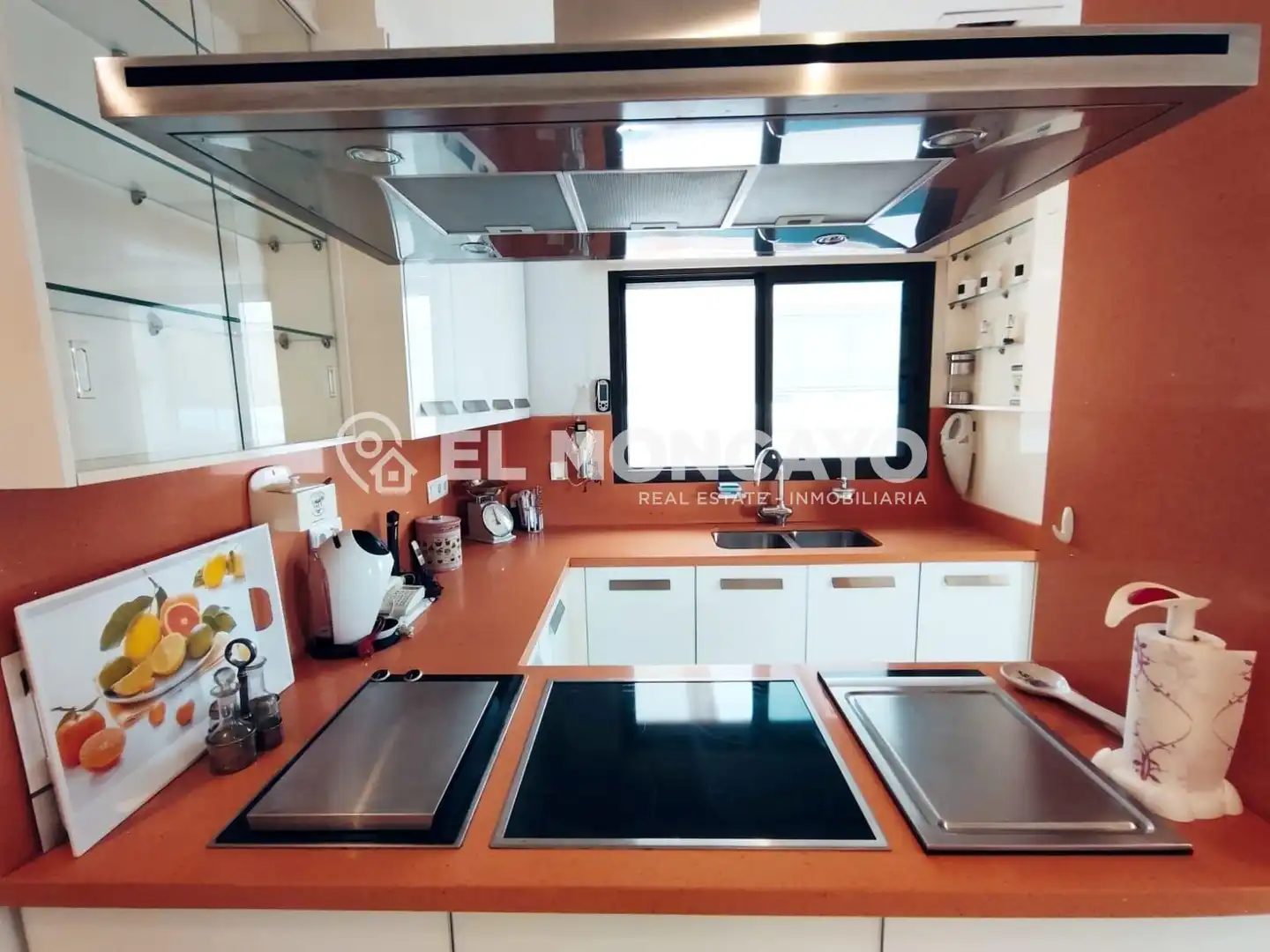 Cocina de Ático en venta en Guardamar del Segura con Aire acondicionado, Calefacción y Jardín privado