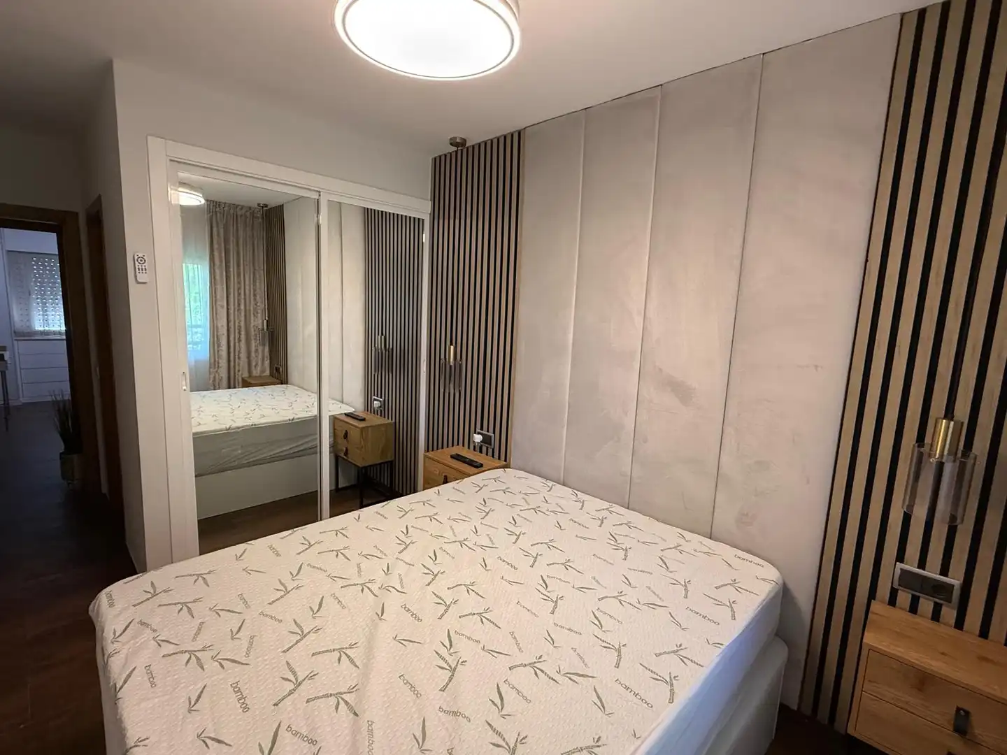 Schlafzimmer von Wohnung zur Miete in Algeciras mit Klimaanlage, Heizung und Terrasse