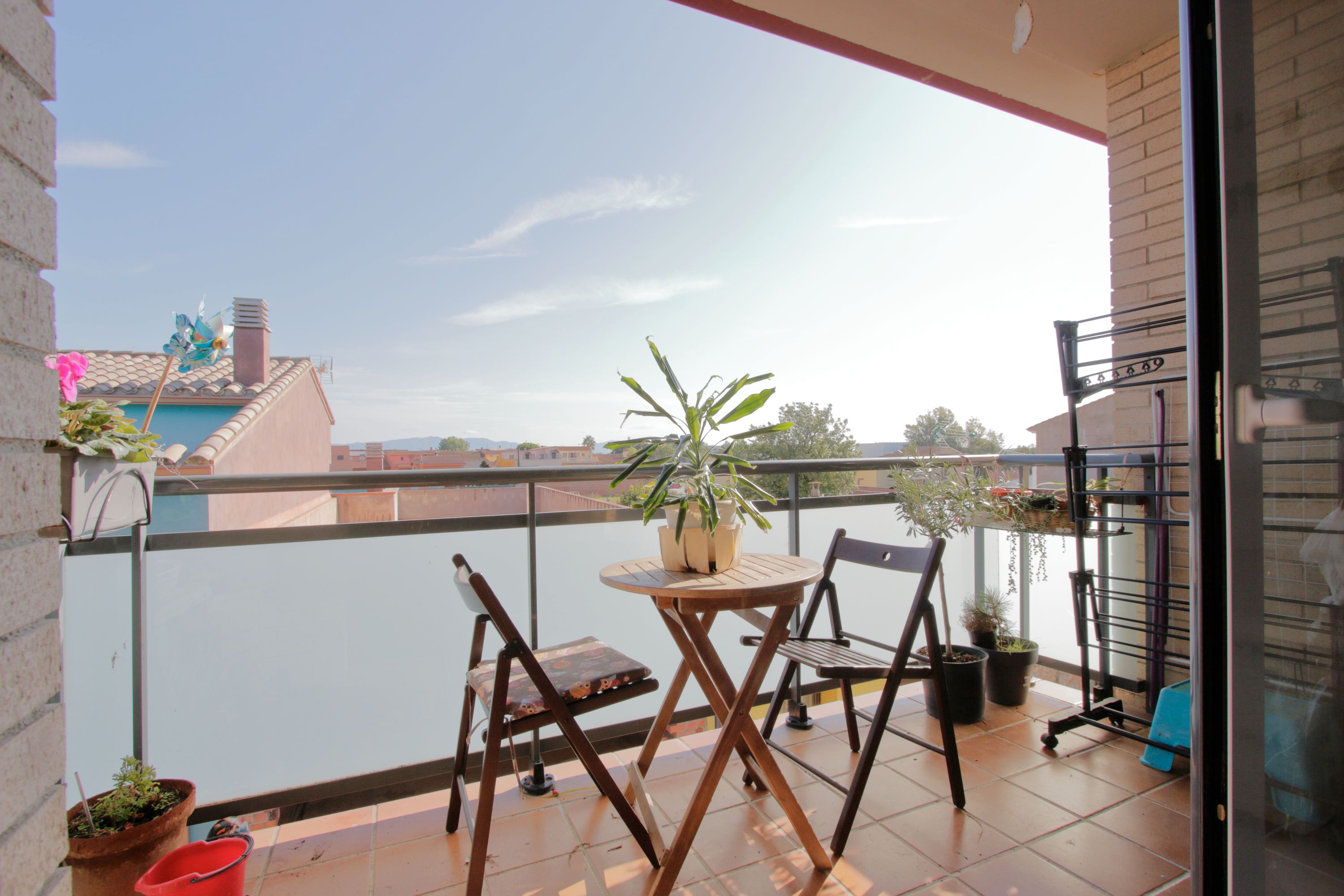 Balcony of Flat for sale in Santa Llogaia d'Àlguema  with Heating and Balcony