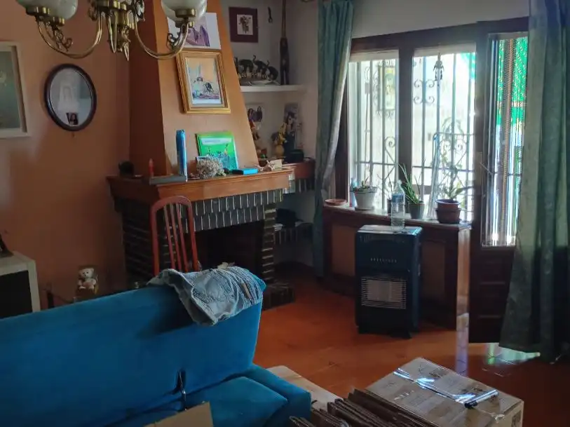 Sala d'estar de Casa o xalet en venda en Cebreros amb Terrassa i Balcó