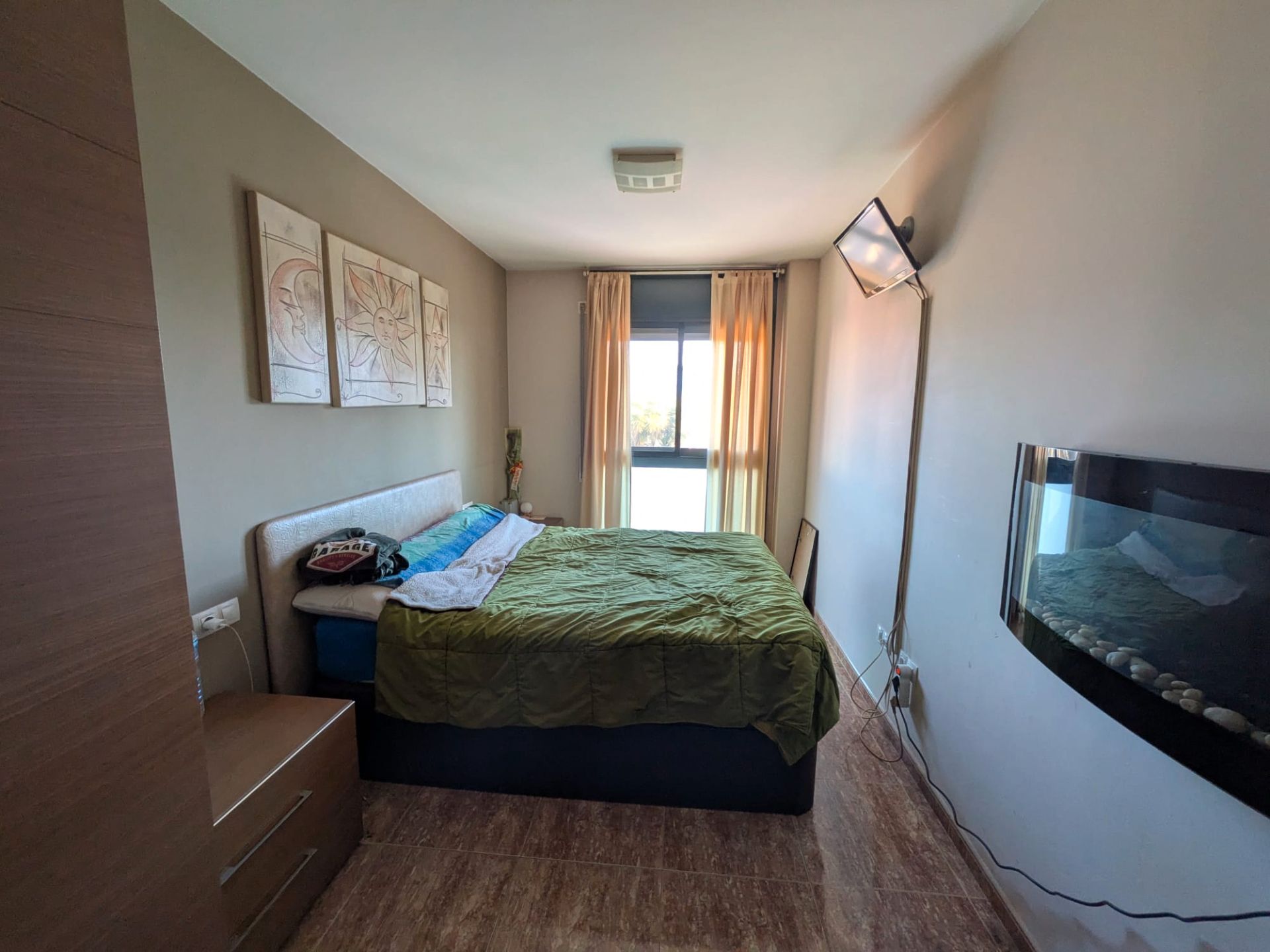 Bedroom of Flat for sale in Els Hostalets de Pierola  with Air Conditioner, Heating and Furnished