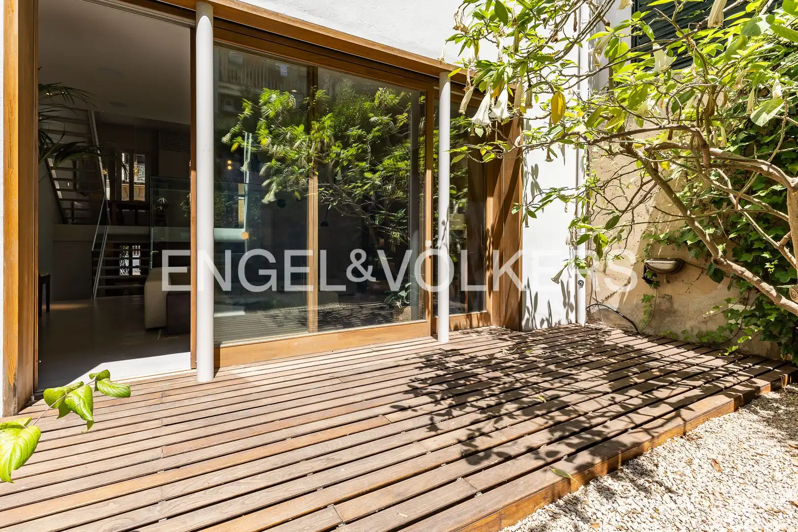 Terrace of Houses for rent in Barcelona  with Air Conditioner, Heating and Private garden