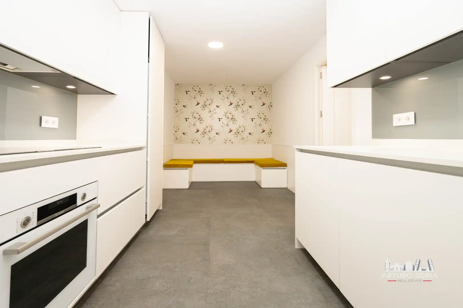 Cocina de Piso de alquiler en Madrid con Aire acondicionado, Trastero y Lavadora