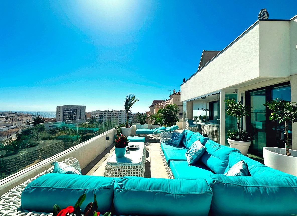 Terrace of Attic for sale in Estepona  with Heating, Terrace and Storage room