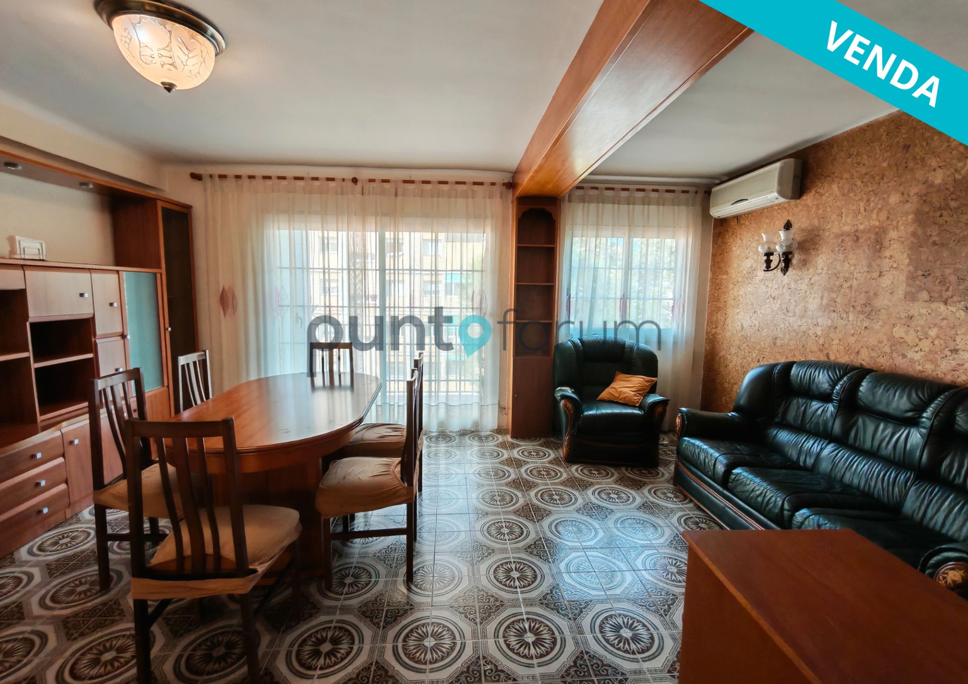 Sala de estar de Piso en venta en  Barcelona Capital con Aire acondicionado y Balcón