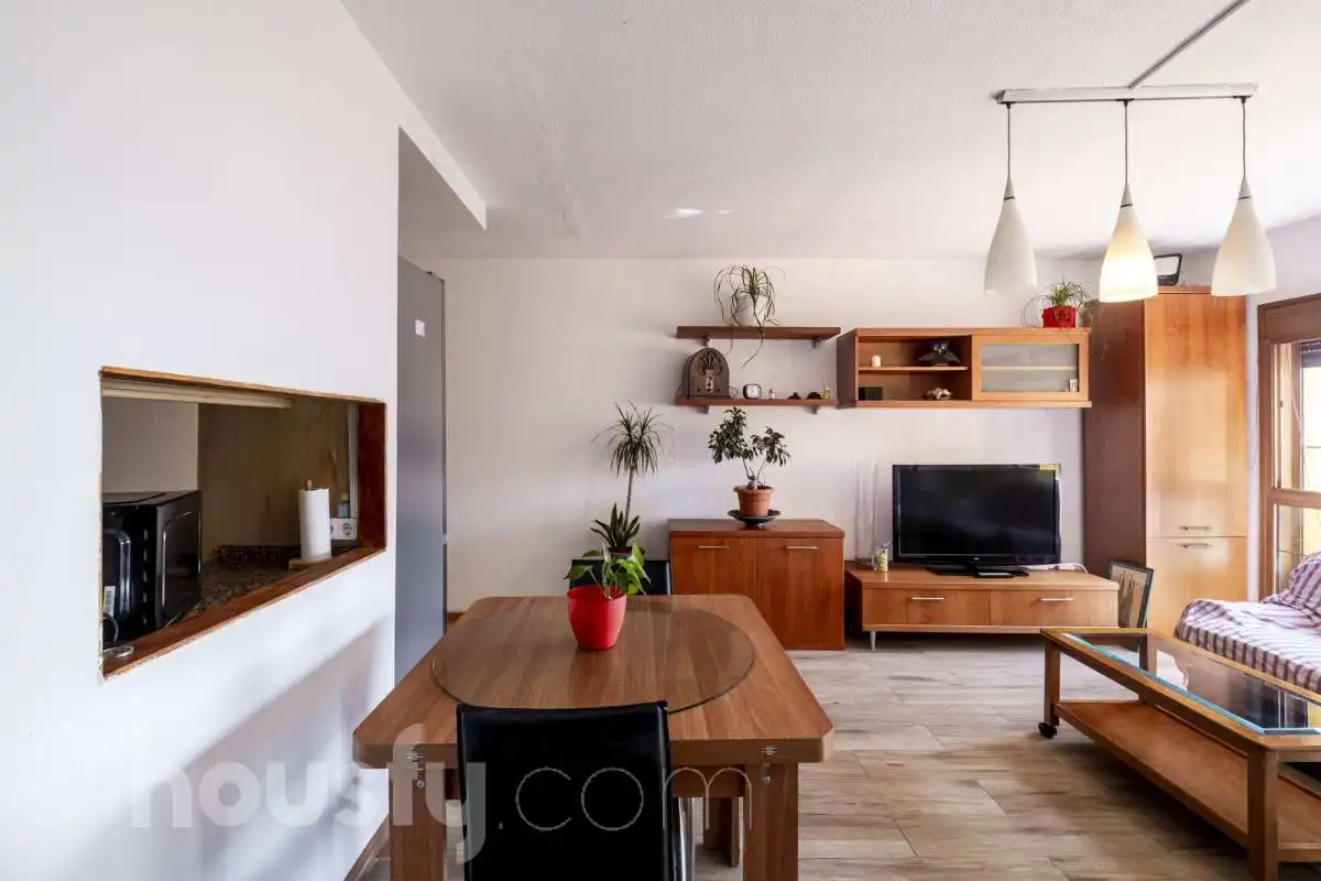 Sala de estar de Piso en venta en Barcelona con Amueblado