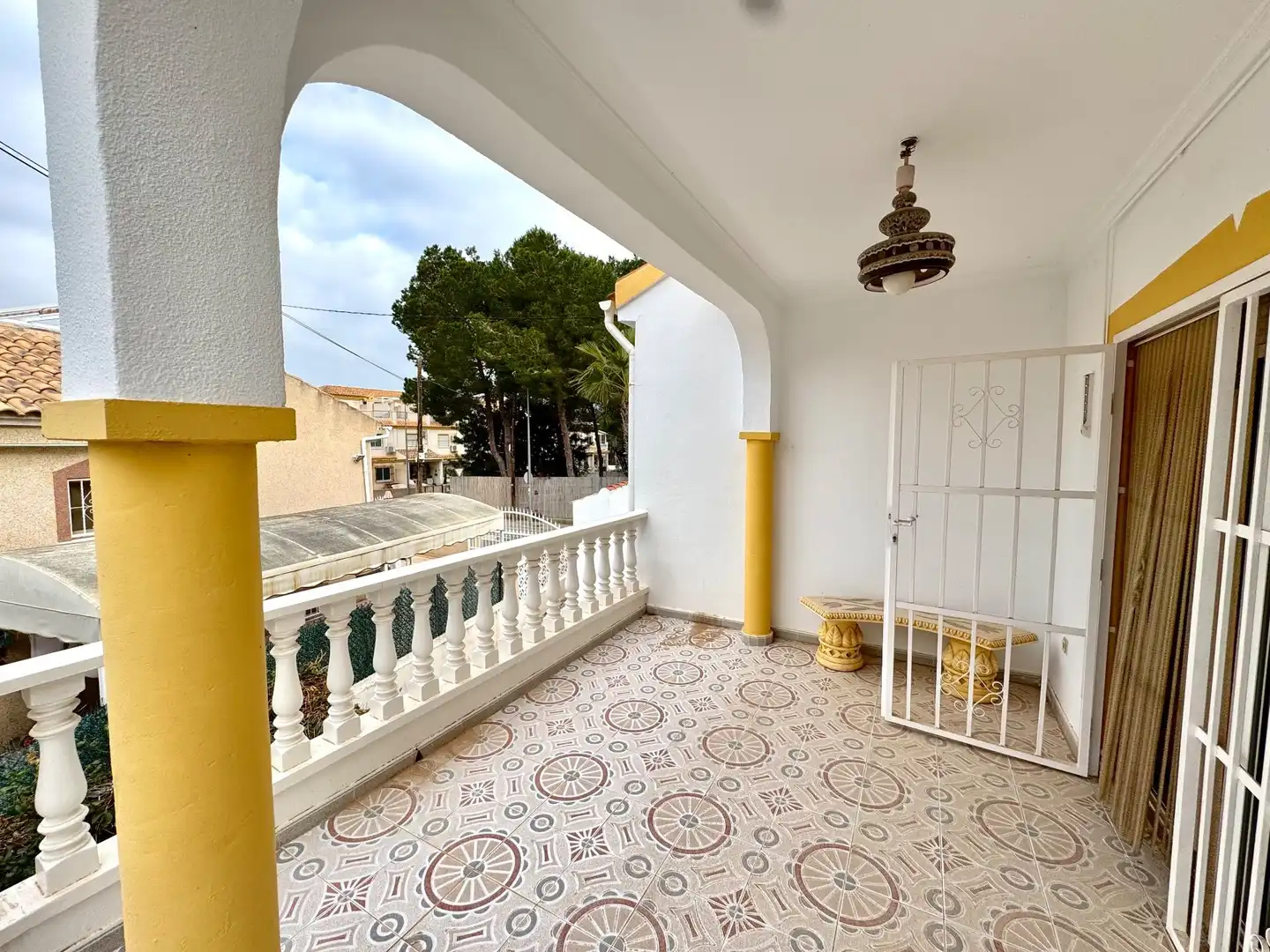 Terrassa de Casa o xalet de lloguer en Algorfa amb Aire condicionat, Calefacció i Jardí privat