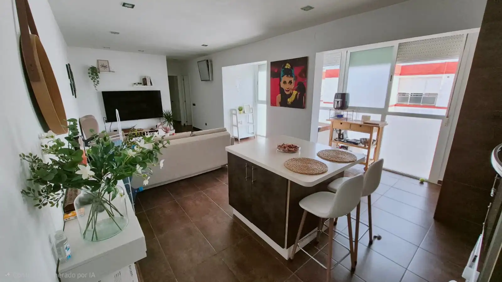 Kitchen of Flat for sale in Sevilla  with Air Conditioner, Oven and Washing machine
