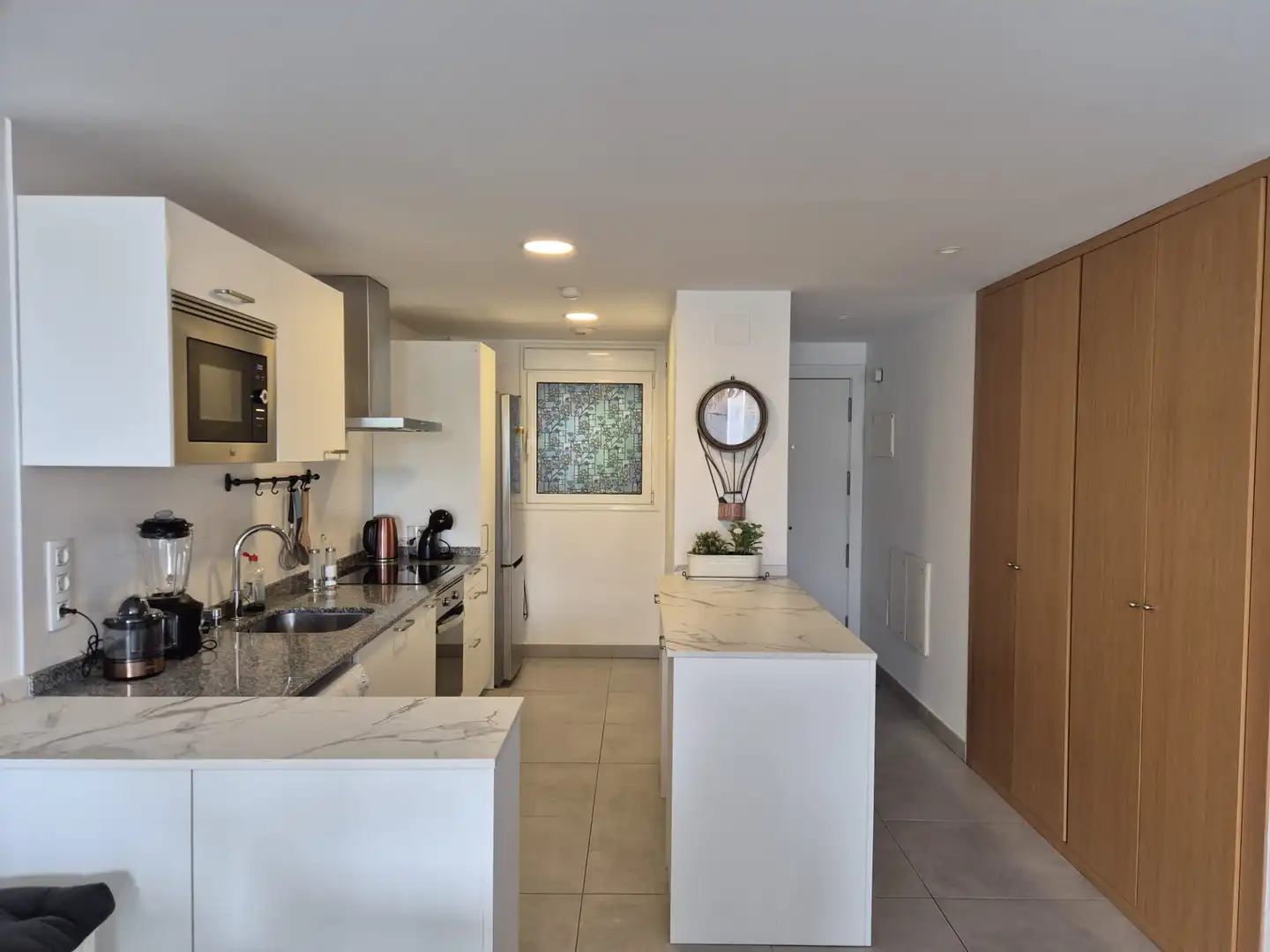 Cocina de Apartamento en venta en Adeje con Amueblado, Horno y Lavadora