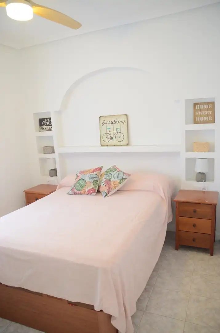 Bedroom of Flat for rent in Orihuela  with Air Conditioner, Heating and Private garden