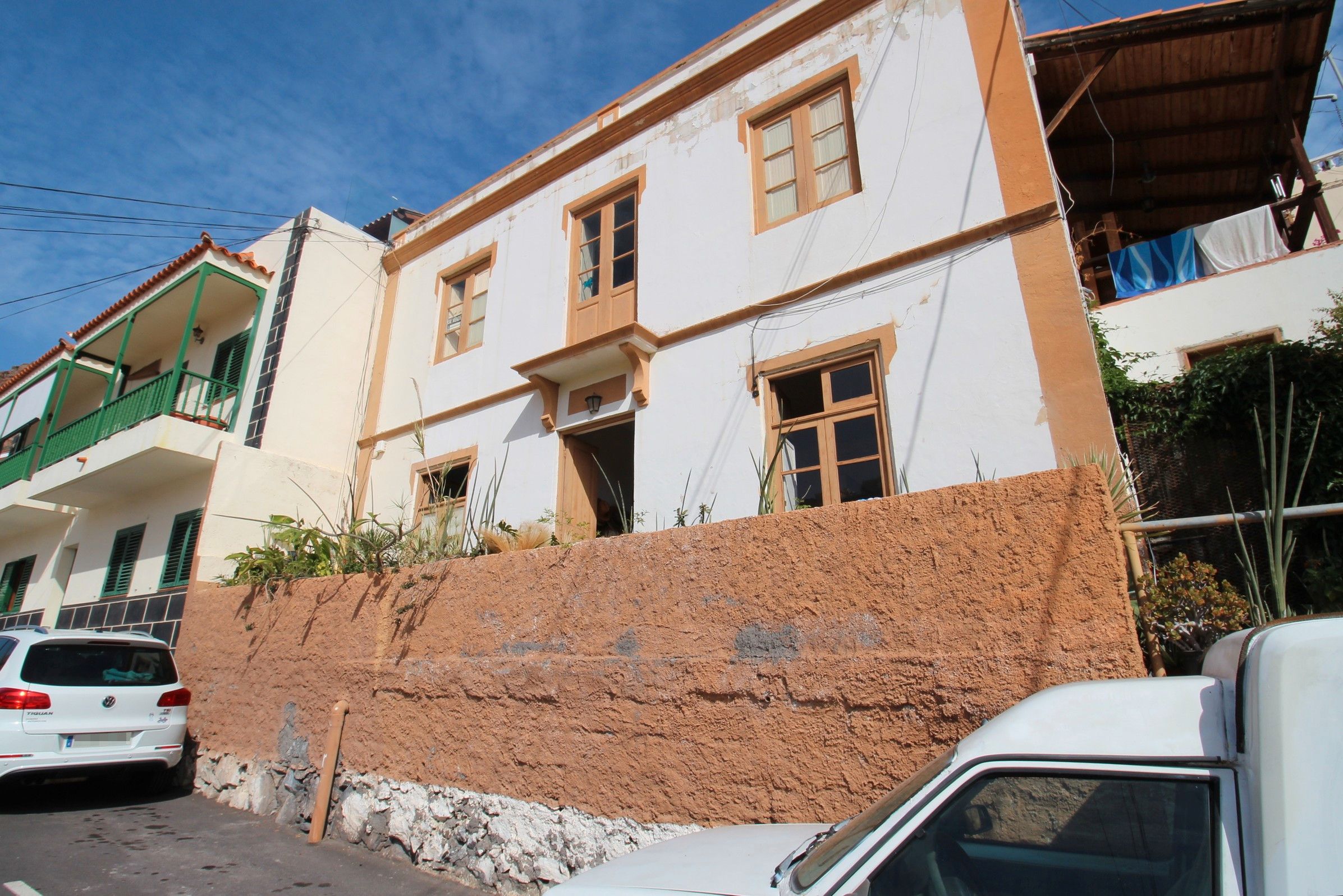 Vista exterior de Casa o xalet en venda en Alajeró amb Jardí privat, Terrassa i Traster