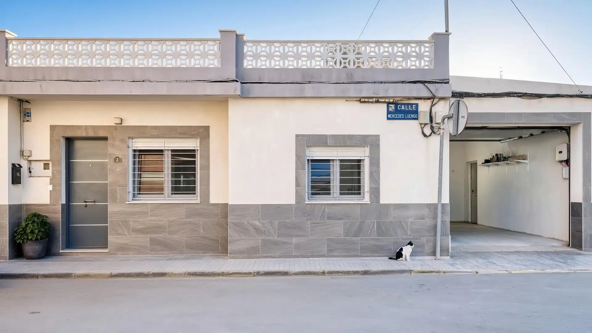 Vista exterior de Casa adosada en venta en Torre-Pacheco con Aire acondicionado, Calefacción y Jardín privado