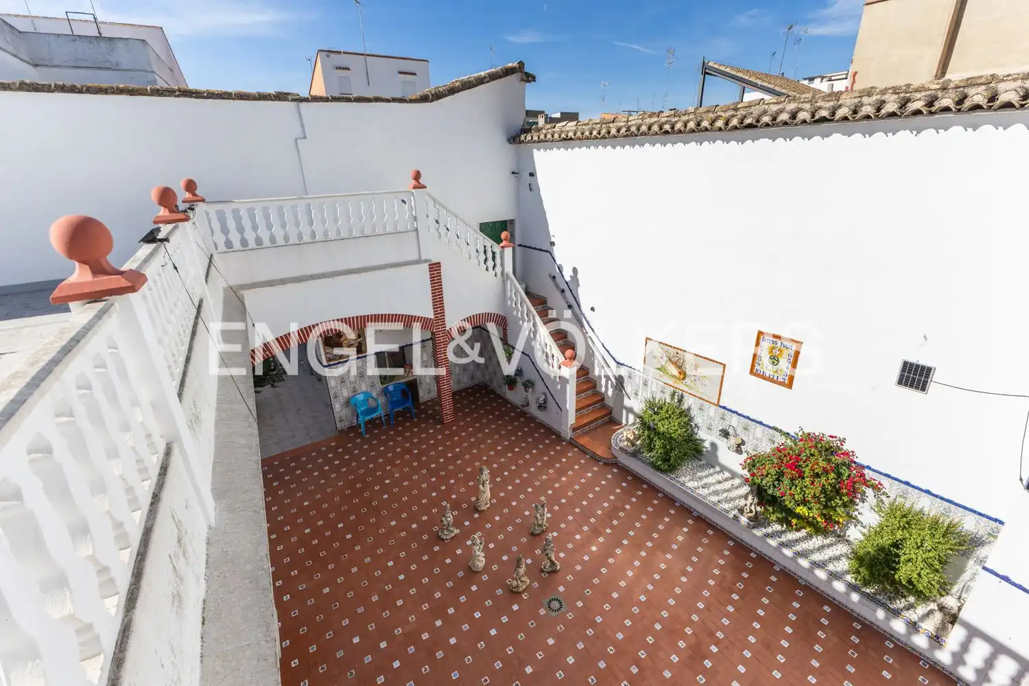 Terrace of Houses for sale in Villanueva de Castellón  with Heating and Private garden