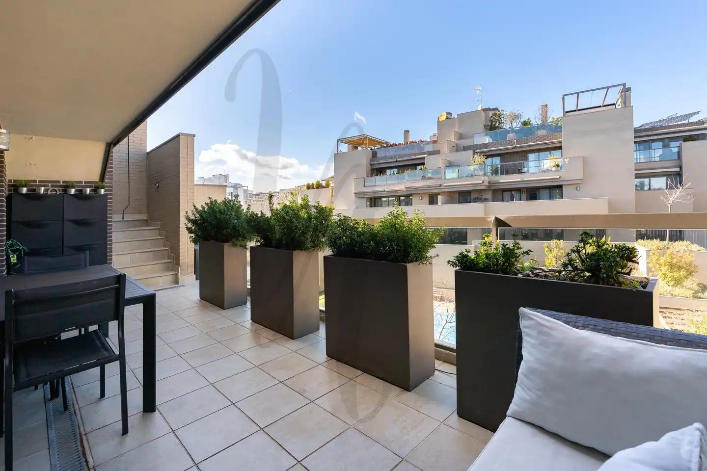 Terraza de Ático en venta en San Sebastián de los Reyes con Aire acondicionado, Calefacción y Terraza