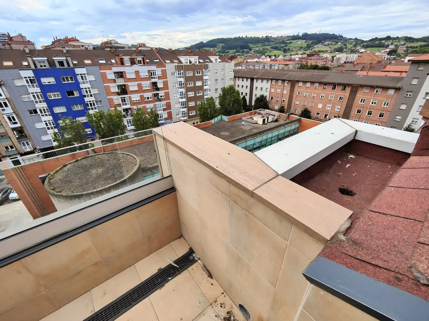Terraza de Ático en venta en Gijón  con Calefacción, Parquet y Terraza