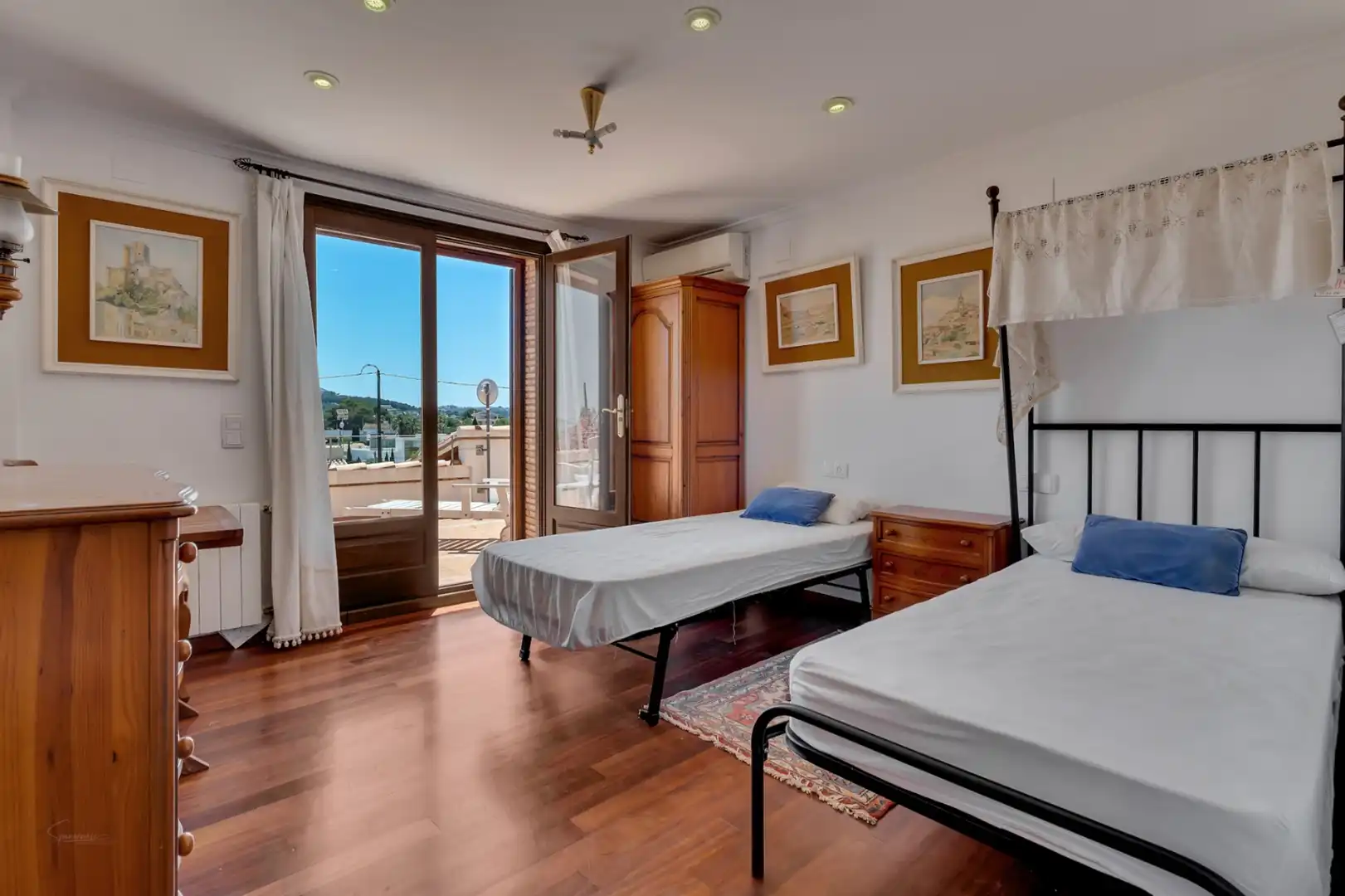 Bedroom of Houses for sale in Jávea / Xàbia  with Air Conditioner, Heating and Private garden