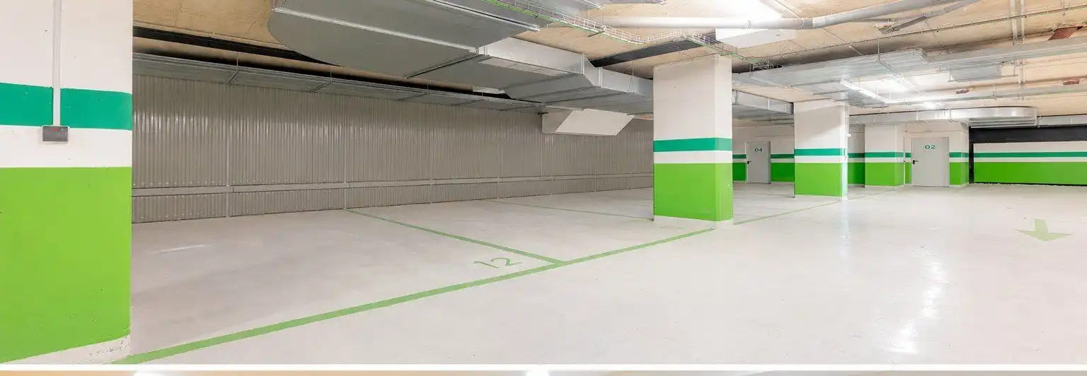 Parking de Piso de alquiler en Valencia con Aire acondicionado, Jardín privado y Parquet