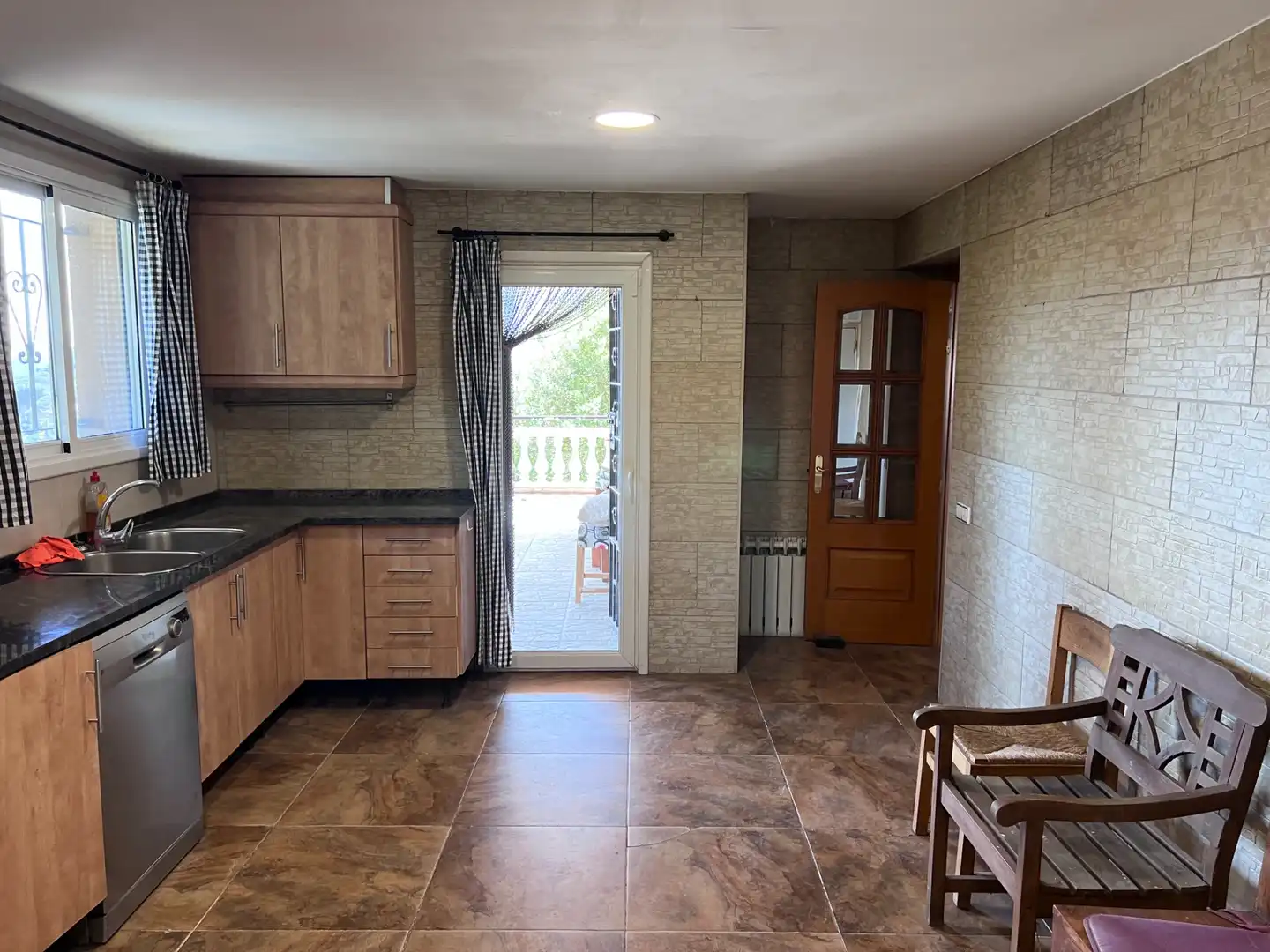 Cocina de Casa o chalet en venta en Dosrius con Aire acondicionado, Calefacción y Jardín privado