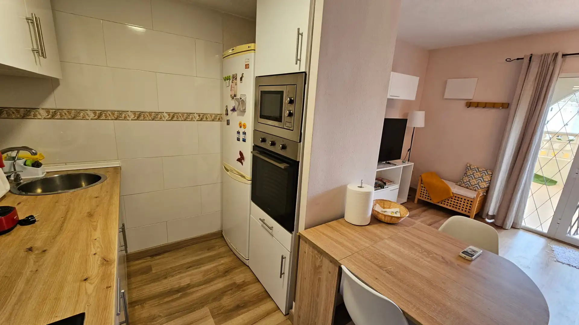 Cocina de Casa adosada en venta en El Campello con Aire acondicionado, Calefacción y Jardín privado
