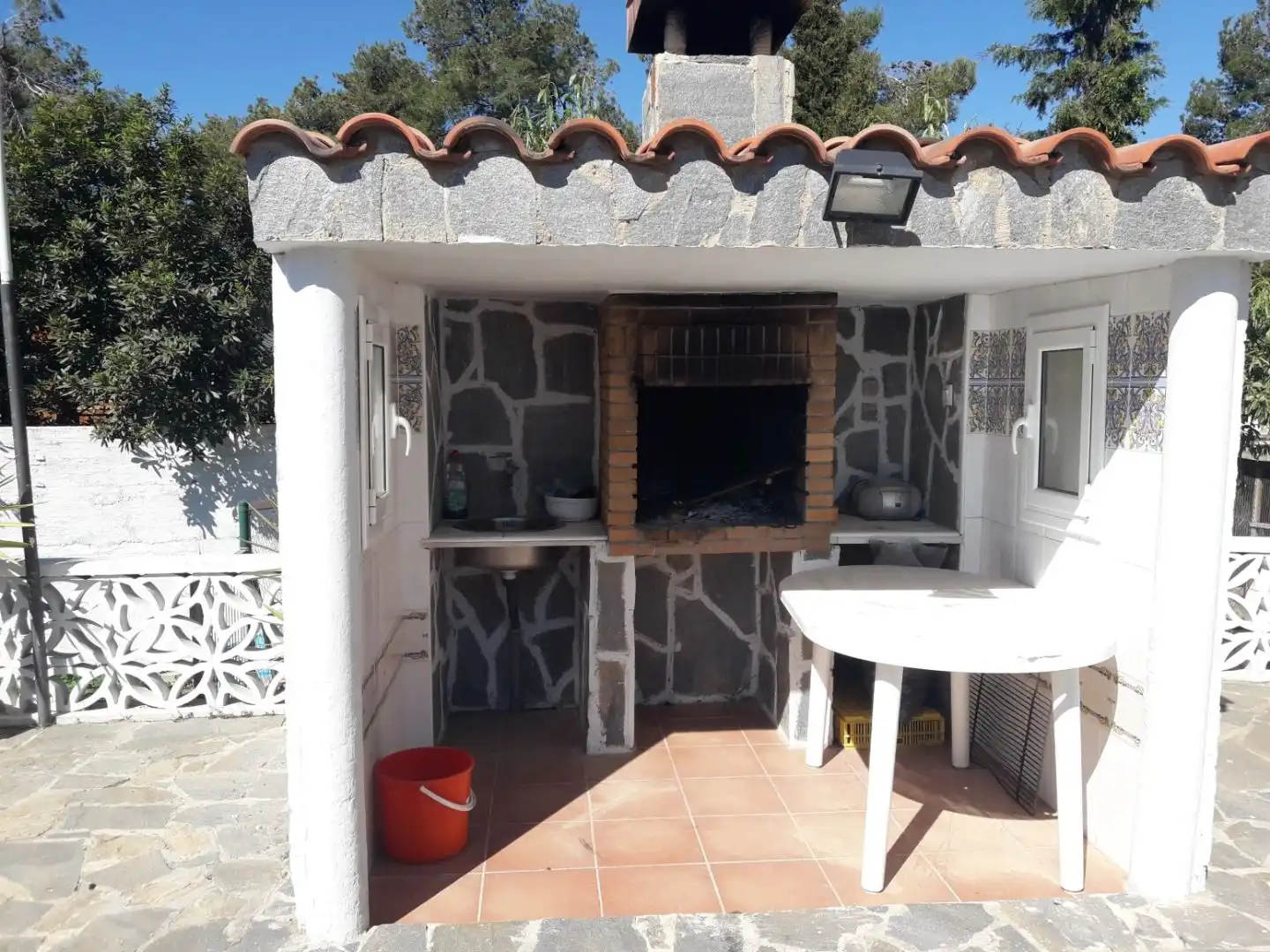 Cocina de Casa o chalet en venta en Olesa de Bonesvalls con Aire acondicionado, Calefacción y Jardín privado