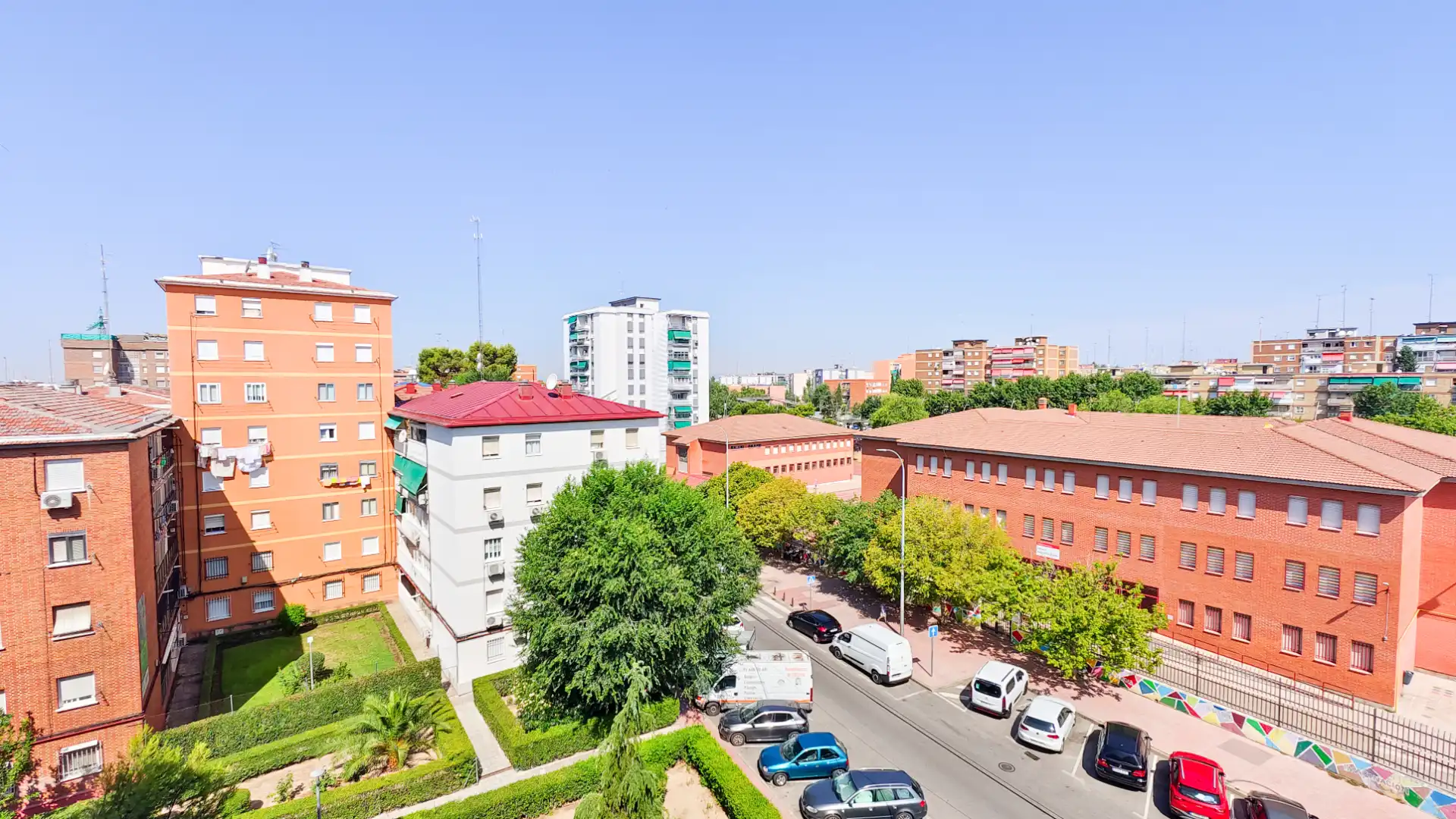 Vista exterior de Piso en venta en Móstoles con Aire acondicionado, Calefacción y Parquet