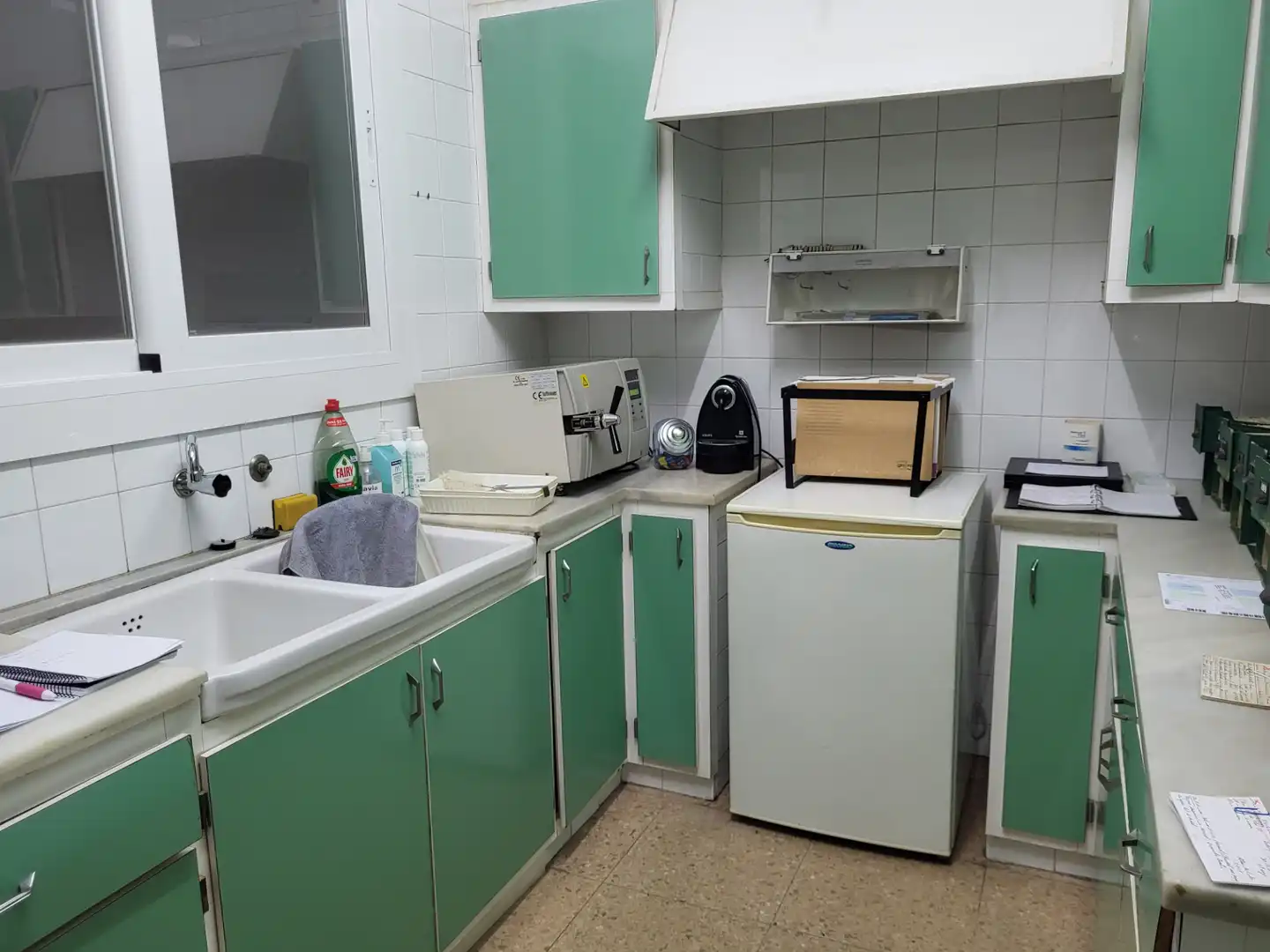 Cocina de Piso en venta en Sabadell con Calefacción, Parquet y Terraza
