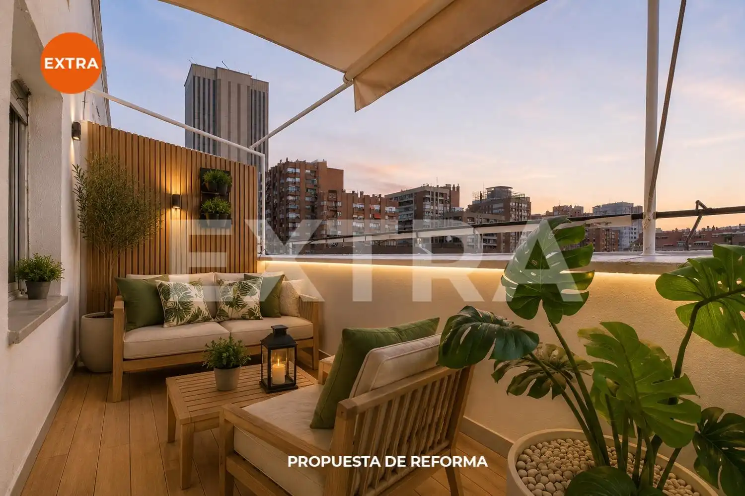 Terrassa de Àtic en venda en Madrid amb Calefacció i Parquet