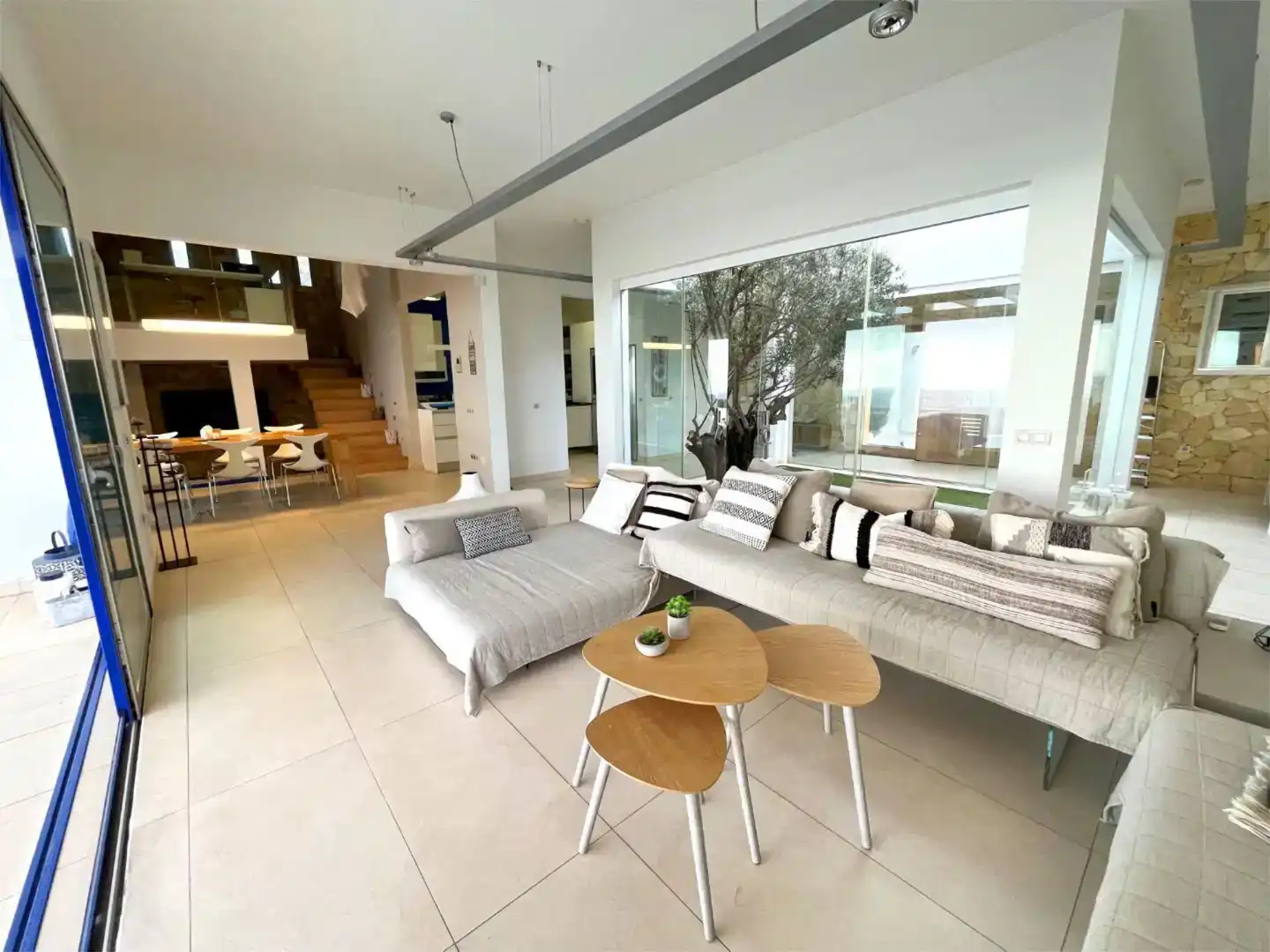 Sala de estar de Dúplex en venta en Adeje con Aire acondicionado, Terraza y Piscina
