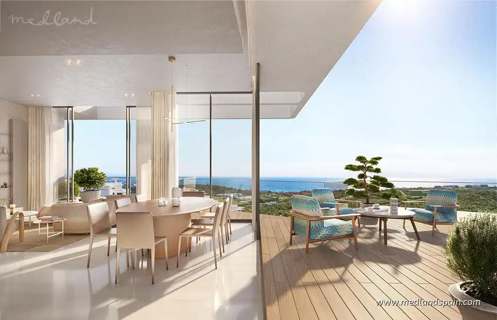 Apartament amb piscina en venda a Casares Golf - Casares del Sol