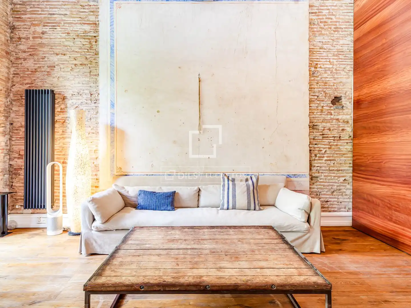 Sala de estar de Piso en venta en Barcelona con Aire acondicionado, Calefacción y Jardín privado