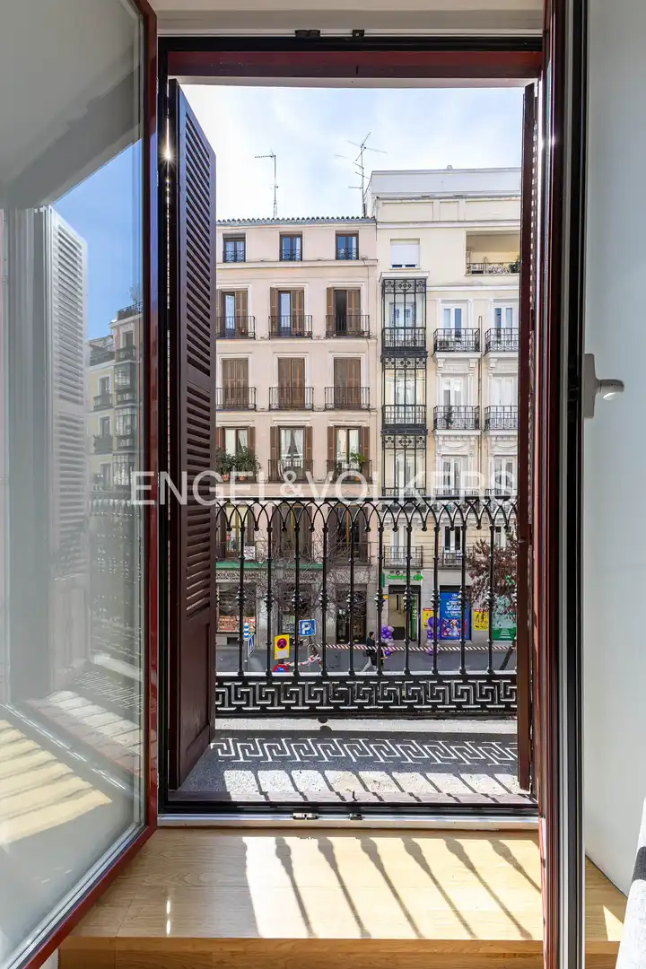 Terrasse von Wohnung zum Verkauf in Madrid mit Klimaanlage, Heizung und Parkett