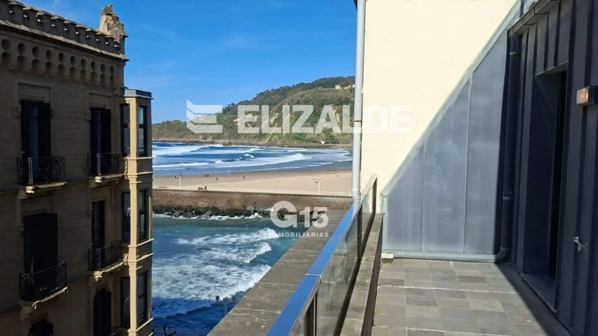 Balcony of Flat for sale in Donostia - San Sebastián   with Heating, Terrace and Balcony
