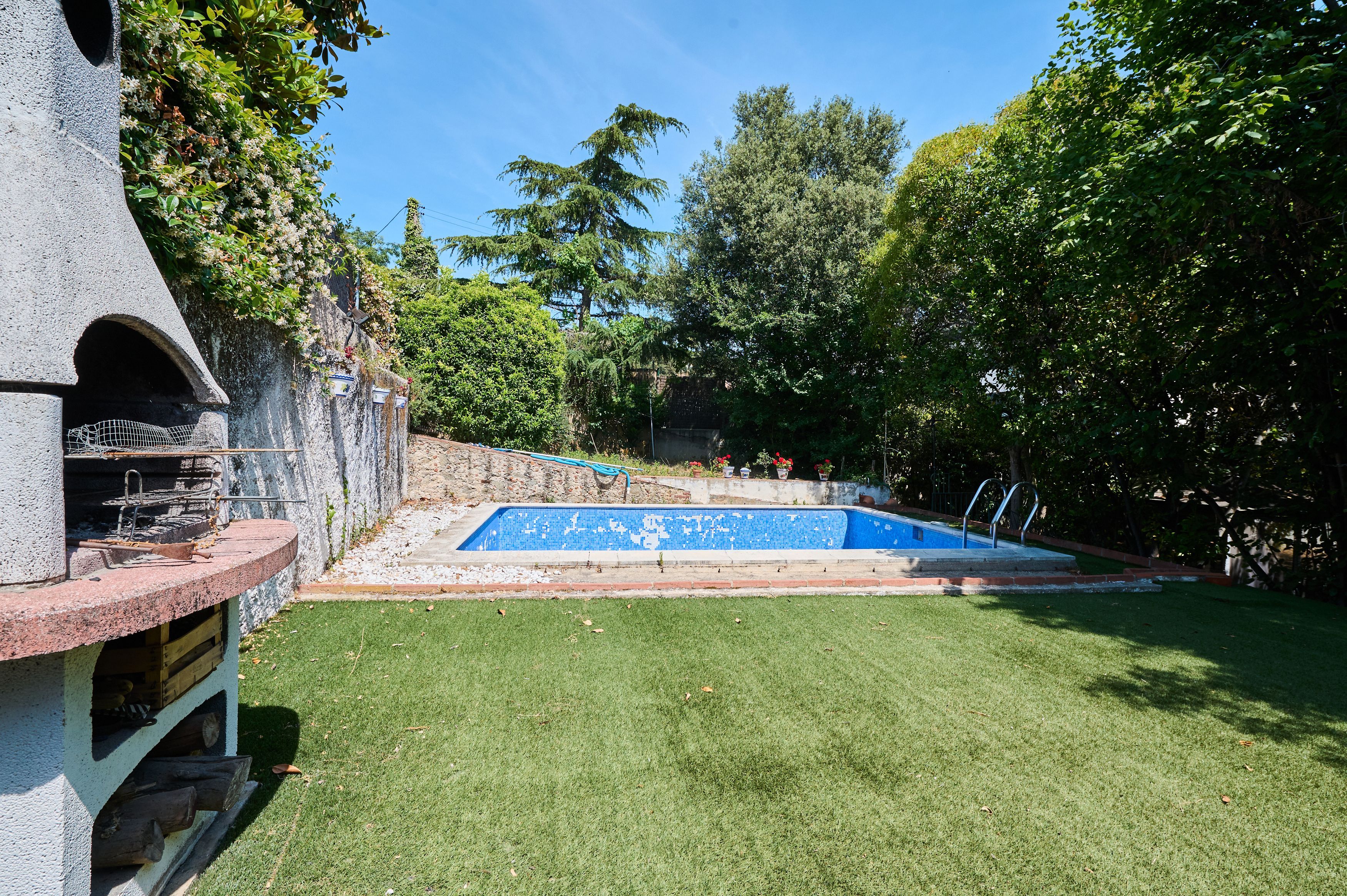 Swimming pool of House or chalet for sale in Sant Andreu de Llavaneres  with Heating, Private garden and Terrace