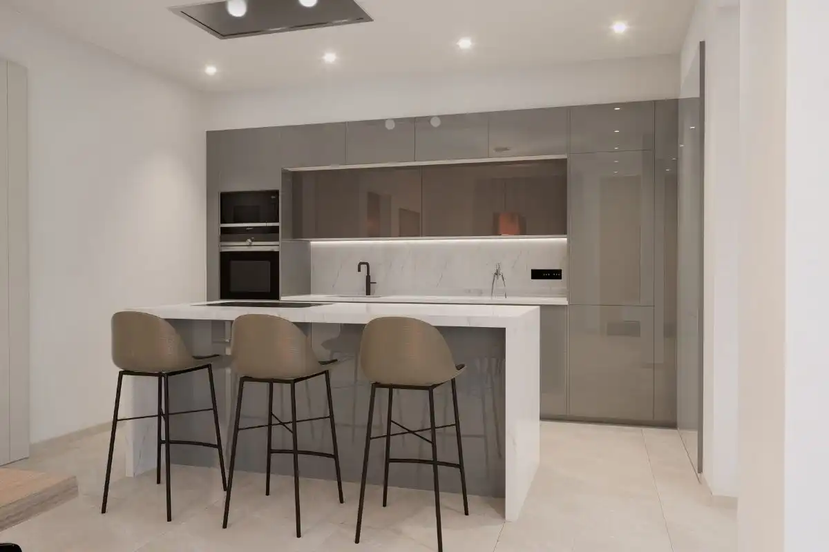 Kitchen of Detached homes for sale in Cassà de la Selva  with Terrace, Storage room and Furnished