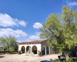 Exterior view of House or chalet for sale in Hondón de las Nieves / El Fondó de les Neus  with Terrace and Swimming Pool